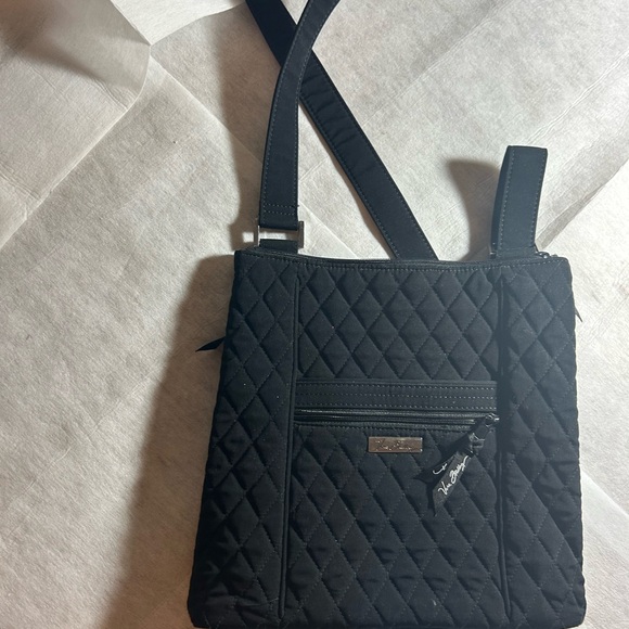 Vera Bradley Black Quilted Crossbody Bag - Picture 2 of 6